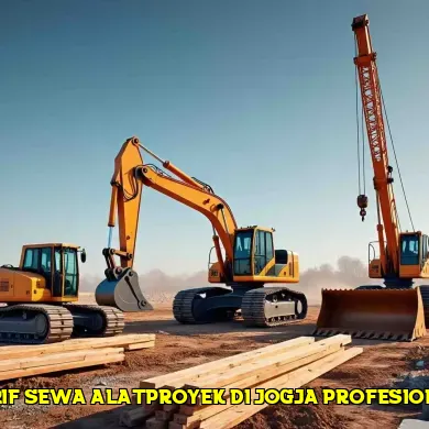 Mendalami Tarif Sewa Alat Proyek di Jogja untuk Proyek Infrastruktur